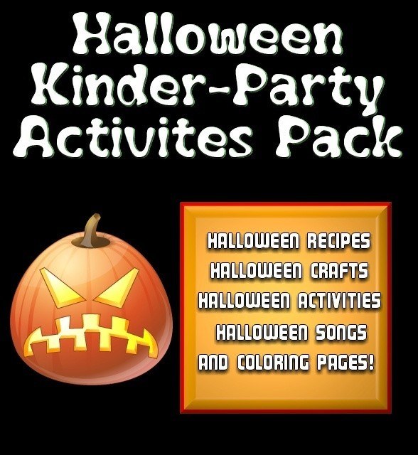 Kinder Party Kit Halloween Bash